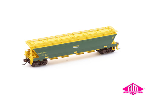 Freight Australia VHGF Grain Hopper 282, with Microtrains couplers (N Scale) Single Car