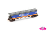 V/Line VHGF Grain Hopper 311 “Carlton United Brewery”, with Microtrains couplers (N Scale) Single Car