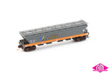 V/Line VHGF Grain Hopper 323 “ABB”, with Microtrains couplers (N Scale) Single Car