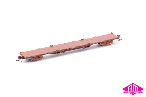 Victorian Railways VQCX Lash Bar Container Wagon Twin Pack (N Scale)