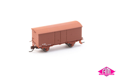 Victorian Railways U Van 1122, with Microtrains couplers (N Scale) Single Car