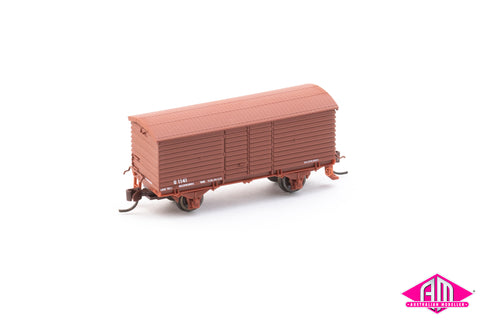 Victorian Railways U Van 1141, with Microtrains couplers (N Scale) Single Car