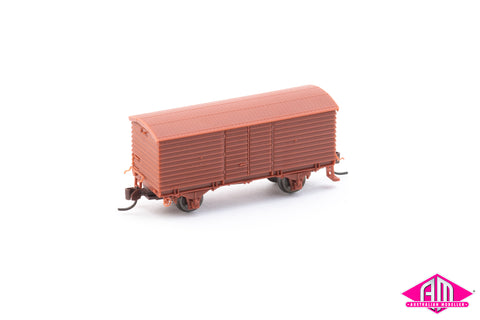 Victorian Railways U Van Un Numbered, with Microtrains couplers (N Scale) Single Car