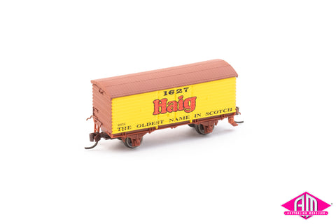 Victorian Railways U Van “Haig”, with Microtrains couplers (N Scale) Single Car