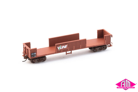 V/Line RKUX Open Wagon 60, with Microtrains Bogies (N Scale) Single Car