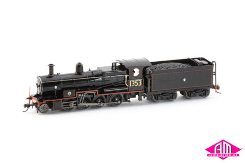 NSWGR D55 Class 2-8-0 Consolidation Type Standard Goods Locomotive K1353