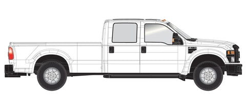 Atlas - AT-35000000 - Ford F-350 Pickup Truck - White Ute - Open Tray (HO Scale)