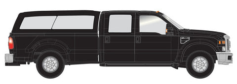 Atlas - AT-35000007 - Ford F-350 Pickup Truck - Black Ute with Canopy (HO Scale)