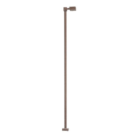 Atlas - AT-70000205 - Single Arm Square Light - Bronze - 30ft - Warm Led - 3pc (HO Scale)