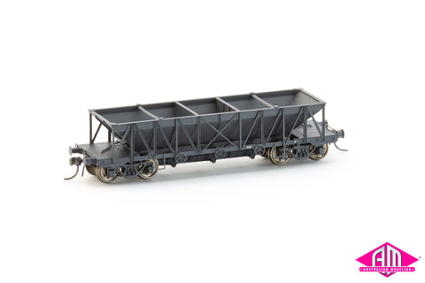 NSWGR BBW Riveted Ballast wagon Mid 1950's to 1970's BBW-17 (3 pack) HO Scale