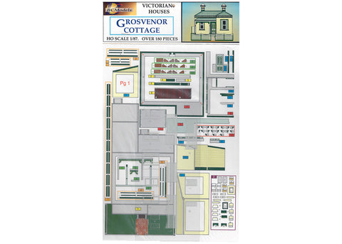 BCM2 - Grosvenor Cottage Kit (HO Scale)