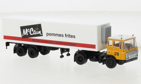 BK85287 - DAF FT 2600 Refrigerated Container-SZ - McCain 1962 (HO Scale)