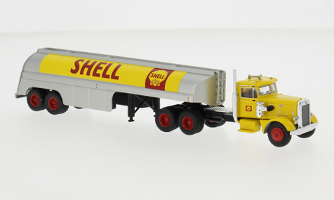 BK85762 - Peterbilt 281 Tank-SZ - Shell 1955 (HO Scale)