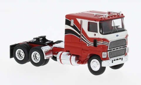 BK85851 - Ford CLT 9000 - Red/White 1978 (HO Scale)