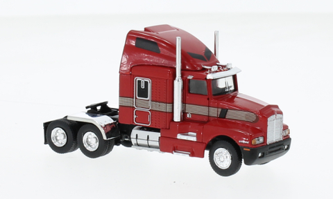 BK85935 - Kenworth T 600 - Red/Dark Red 1984 (HO Scale)
