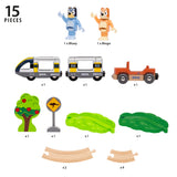 Brio - Bluey Train Set - 15 Pieces