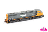 C Class Locomotive, C501 V/Line - Orange & Grey George Brown (C-12) HO Scale