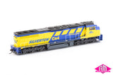 C Class Locomotive, Cs4 Silverton - Blue & Yellow (C-15) HO Scale