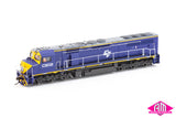 C Class Locomotive, C502 CFCLA - Blue & Yellow (C-22) HO Scale