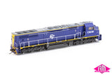 C Class Locomotive, C502 CFCLA - Blue & Yellow (C-22) HO Scale