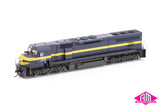 C Class Locomotive, C510 VR - Blue & Gold with Radio Equipped Stickers (C-24) HO Scale