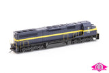 C Class Locomotive, C502 VR - Blue & Gold with Radio Equipped Stickers (C-7) HO Scale
