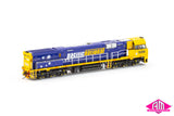 UGL C44aci 92 Class Locomotive, 9206 Pacific National (C44-45) HO Scale