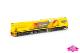 UGL C44aci 6020 Class Locomotive, 6025 Aurizon (C44-53) HO Scale