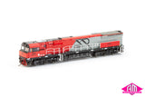 UGL C44aci MRL Class Locomotive, MRL006 Mineral Resources "Merredin Express" (C44-72) HO Scale