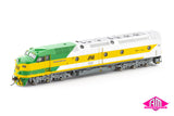 CLP Class locomotive CLP8 Australian National, 'City of Port Augusta' - Green/Yellow/Silver (CLP-1) HO Scale