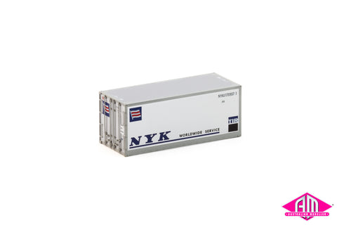 20 Foot Smooth Side Container NYK Twin Pack CON-177