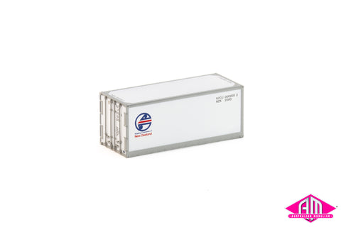 20 Foot Smooth Side Container Shipping Corporation Of New Zealand Twin Pack CON-181