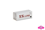 20 Foot Refrigerated Container Y S Line Twin Pack CON-201