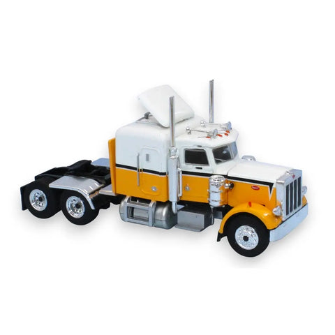 BK85717 - Peterbilt 359 - White/Dark Yellow (HO Scale)