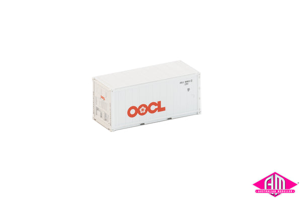 20’ Refrigerated Container OOCL Twin Pack (N Scale) – Australian Modeller