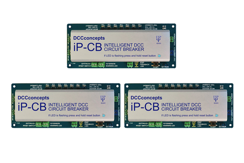 DCC Concepts DCD-iPCB.3 - Intelligent DCC Circuit Breaker (3-Pack)