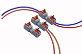 DCC Concepts DCW-iLP2.10 - Solder-Free 2-Pole 2-piece PLUGGABLE i-Link Connectors (10 pairs)