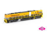 GT46C-ACe Class locomotive GWA007 Genese & Wyoming Orange & Black (GT46-35) HO Scale