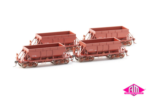 VR NN BALLAST WAGONS PACK 01 (4 pack) HO Scale