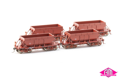 VR NN / VHWA BALLAST WAGONS PACK 07 (4 pack) HO Scale