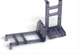 IF-DET019 - Black VR Mesh Shunters Steps - 20pc (HO Scale)