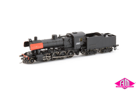 Ixion Models J500 VR J Class 2-8-0 Locomotive 'J507' Coal Burner, Black Footplate  HO Scale