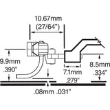 KD-19 - #19 NEM 362 European-Style Couplers - Long (HO Scale)