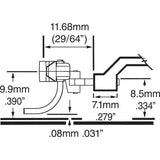 KD-20 - #20 NEM 362 European-Style Couplers - Extra Long (HO Scale)