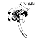 KD-51 - #51 NEM 363 European Style Couplers - Short (HO Scale)
