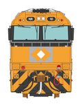 3D Wall Art NR Class NR10 National Rail Orange & Grey (1:8 Scale) LA-1