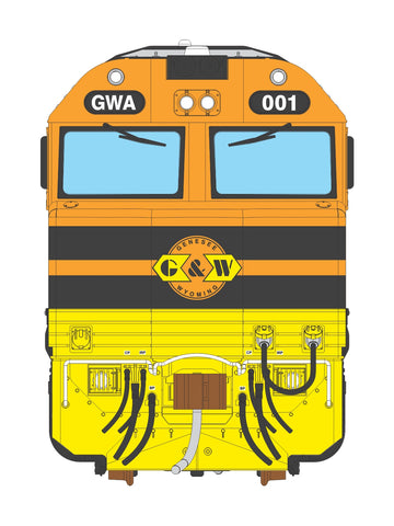3D Wall Art GT46C-ACe Class GWA001 GWA (1:8 Scale) LA-26