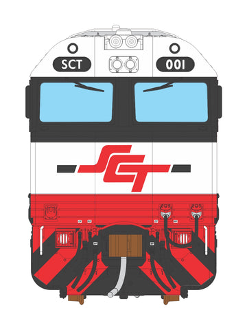 3D Wall Art GT46C-ACe Class SCT001 SCT (1:8 Scale) LA-27