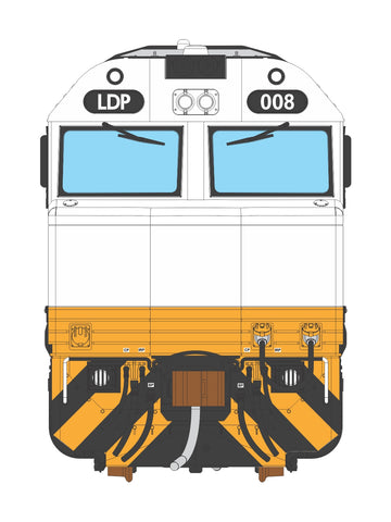 3D Wall Art GT46C-ACe Class LDP008 Pacific National (1:8 Scale) LA-31