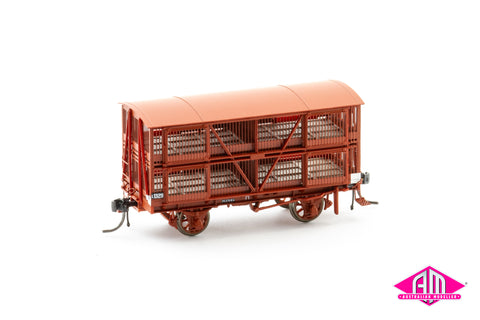 Victorian 'L' 4 Wheel Sheep Wagon - 1970s (HO Scale) 6 Pack LSV-07